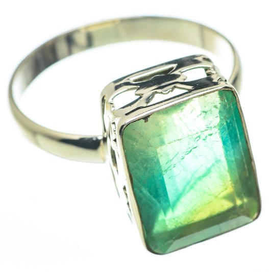 Chrysoprase Rings handcrafted by Ana Silver Co - RING59772
