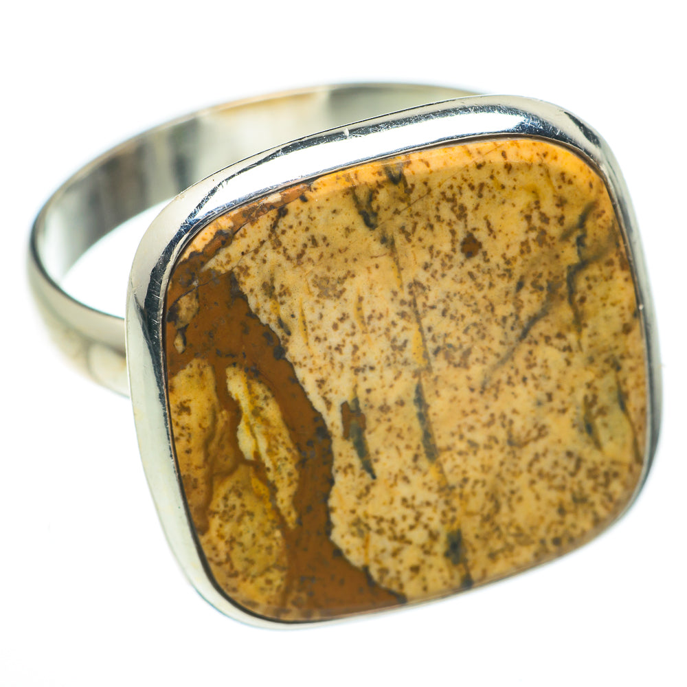 Picture Jasper Rings handcrafted by Ana Silver Co - RING59775