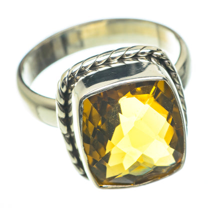 Citrine Rings handcrafted by Ana Silver Co - RING59777