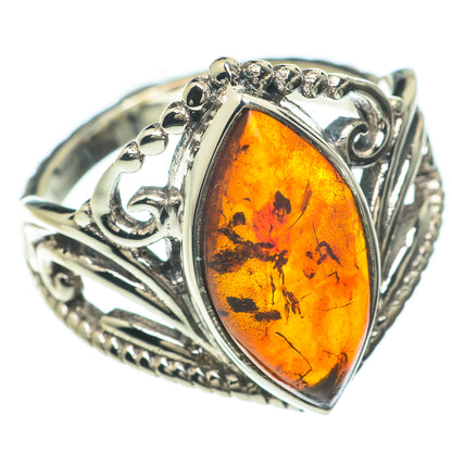 Baltic Amber Rings handcrafted by Ana Silver Co - RING59781