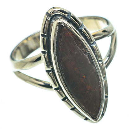 Ammolite Rings handcrafted by Ana Silver Co - RING59786