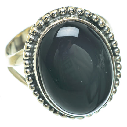 Black Onyx Rings handcrafted by Ana Silver Co - RING59791