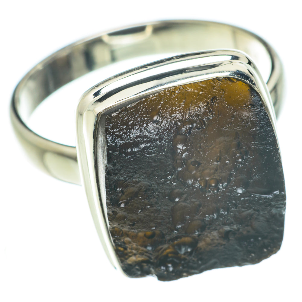 Tektite Rings handcrafted by Ana Silver Co - RING59792