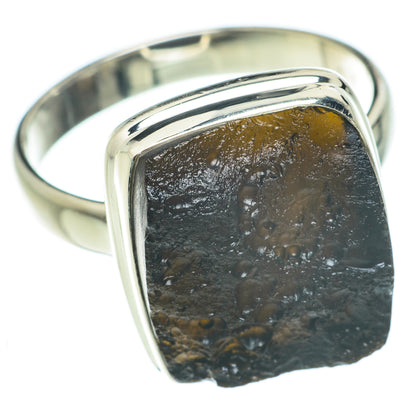 Tektite Rings handcrafted by Ana Silver Co - RING59792