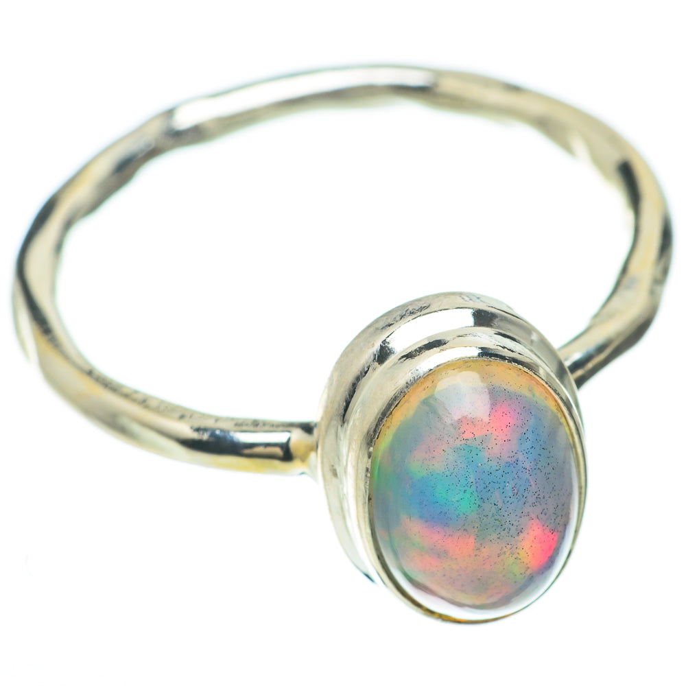 Ethiopian Opal Rings handcrafted by Ana Silver Co - RING59797