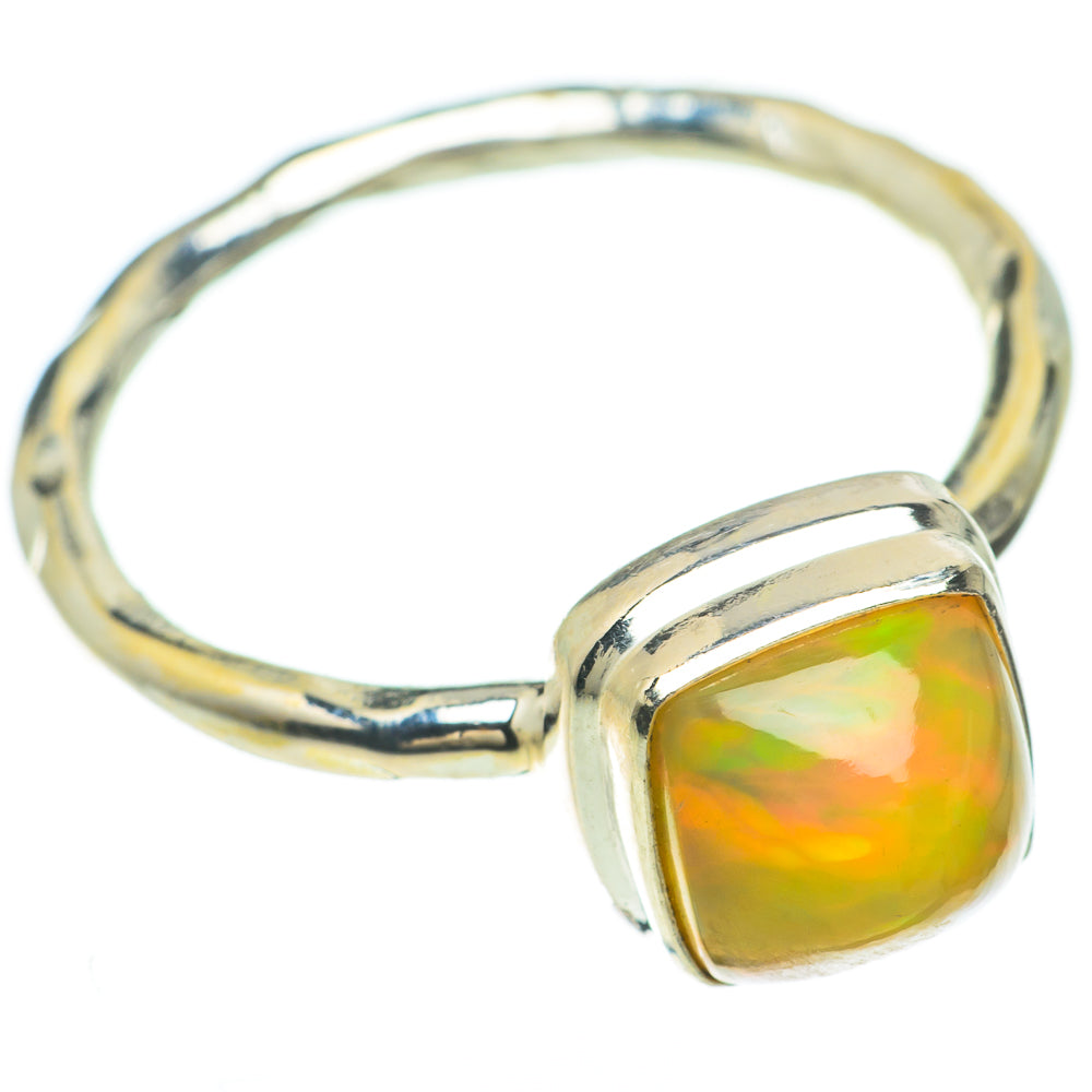 Ethiopian Opal Rings handcrafted by Ana Silver Co - RING59798