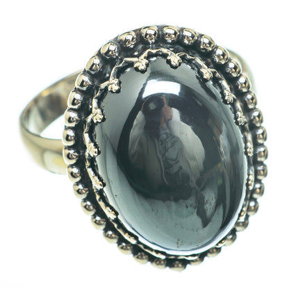 Hematite Rings handcrafted by Ana Silver Co - RING59799