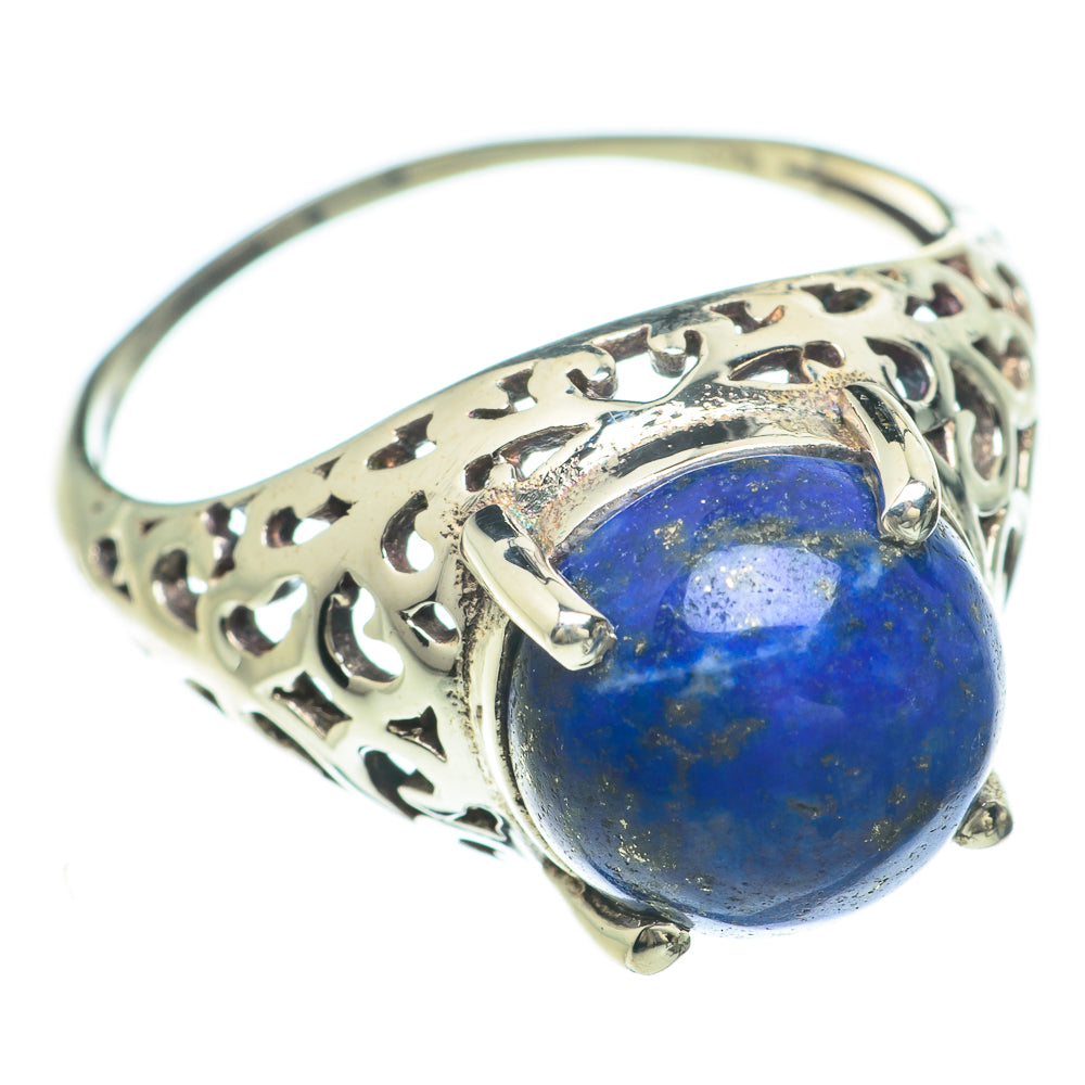 Lapis Lazuli Rings handcrafted by Ana Silver Co - RING59803