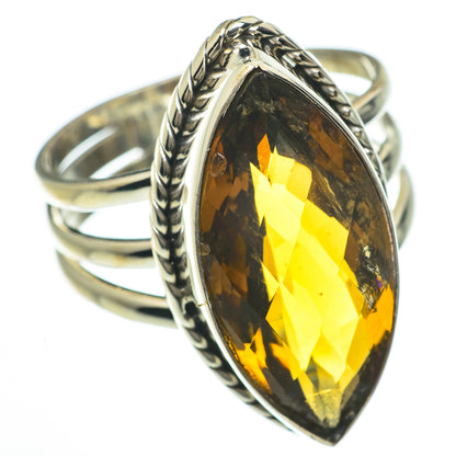 Citrine Rings handcrafted by Ana Silver Co - RING59814