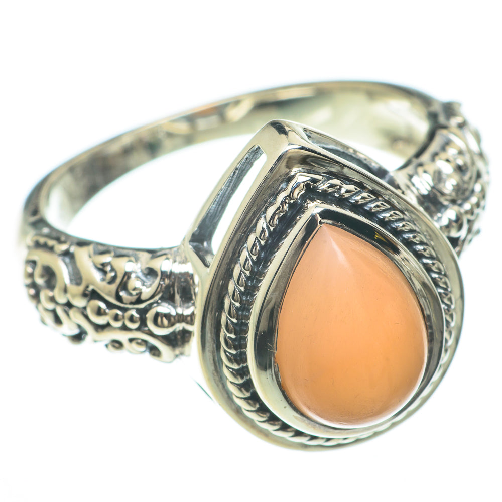 Pink Opal Rings handcrafted by Ana Silver Co - RING59815