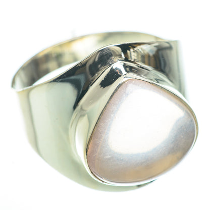 Rose Quartz Rings handcrafted by Ana Silver Co - RING59820