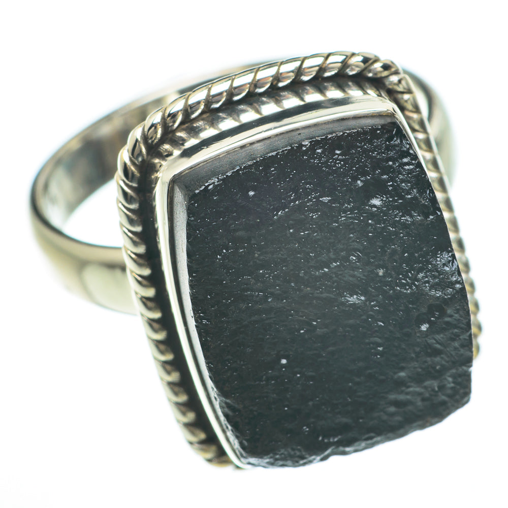 Tektite Rings handcrafted by Ana Silver Co - RING59826