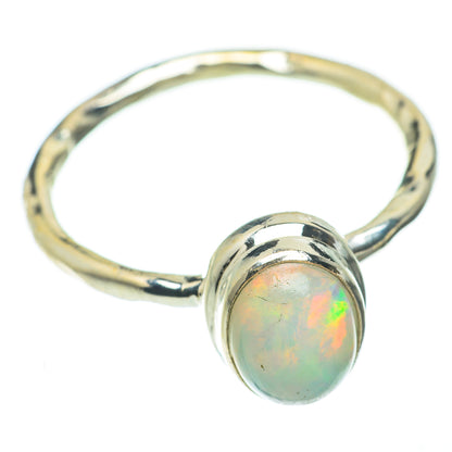 Ethiopian Opal Rings handcrafted by Ana Silver Co - RING59832