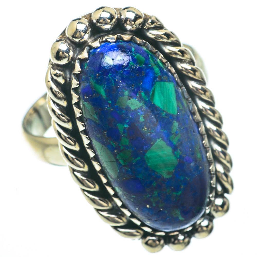 Azurite Rings handcrafted by Ana Silver Co - RING59839