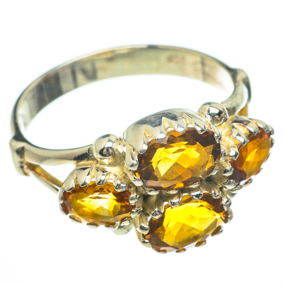 Citrine Rings handcrafted by Ana Silver Co - RING59851