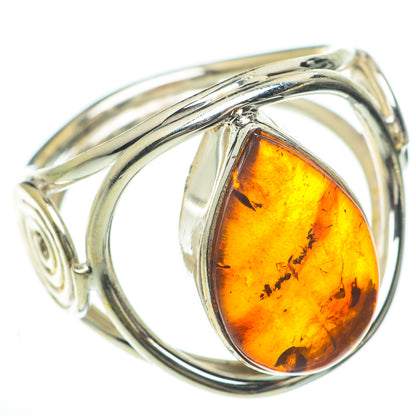 Baltic Amber Rings handcrafted by Ana Silver Co - RING59852