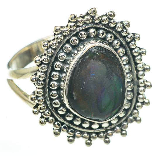 Ammolite Rings handcrafted by Ana Silver Co - RING59864