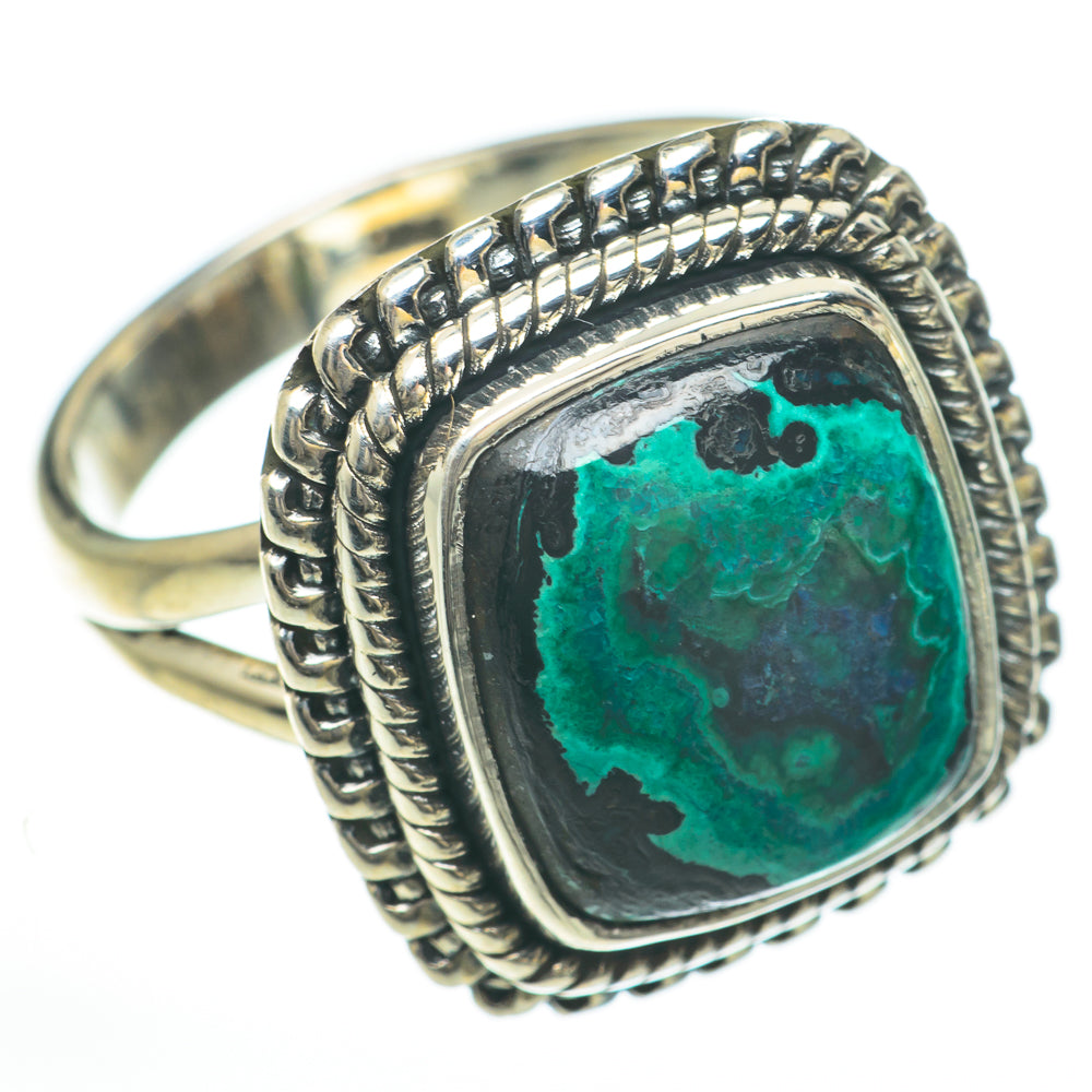Chrysocolla Rings handcrafted by Ana Silver Co - RING59879