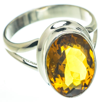 Citrine Rings handcrafted by Ana Silver Co - RING59881