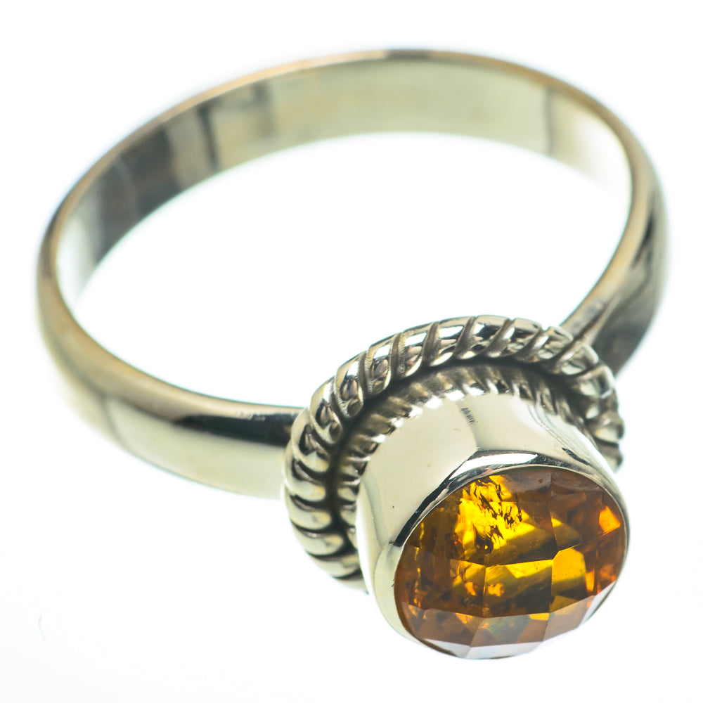 Citrine Rings handcrafted by Ana Silver Co - RING59882