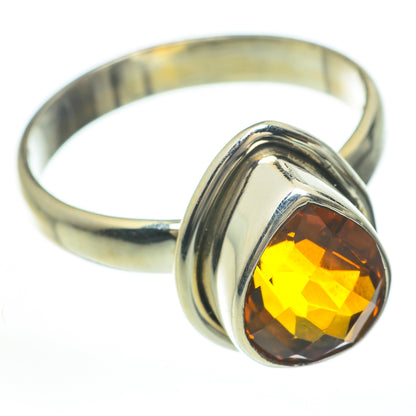 Citrine Rings handcrafted by Ana Silver Co - RING59883