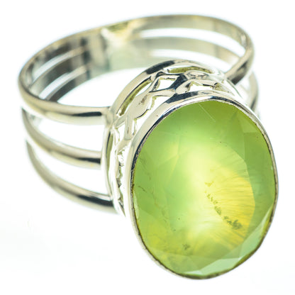 Prehnite Rings handcrafted by Ana Silver Co - RING59905