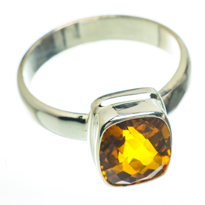 Citrine Rings handcrafted by Ana Silver Co - RING59909