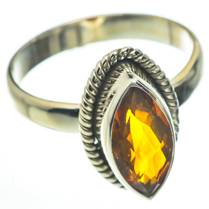 Citrine Rings handcrafted by Ana Silver Co - RING59910
