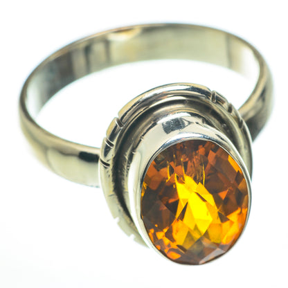 Citrine Rings handcrafted by Ana Silver Co - RING59911
