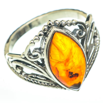 Baltic Amber Rings handcrafted by Ana Silver Co - RING59913
