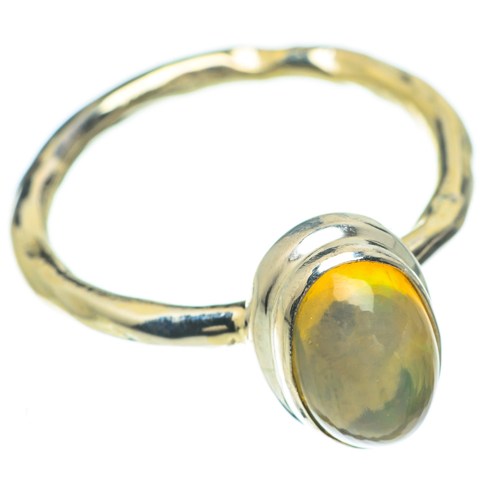 Ethiopian Opal Rings handcrafted by Ana Silver Co - RING59922