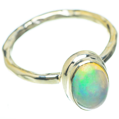 Ethiopian Opal Rings handcrafted by Ana Silver Co - RING59923