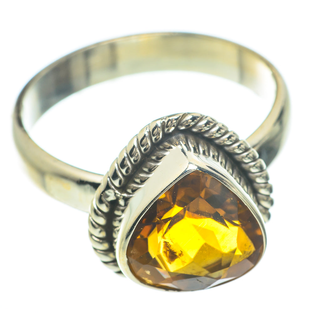 Citrine Rings handcrafted by Ana Silver Co - RING59937