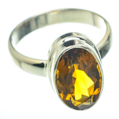Citrine Rings handcrafted by Ana Silver Co - RING59938