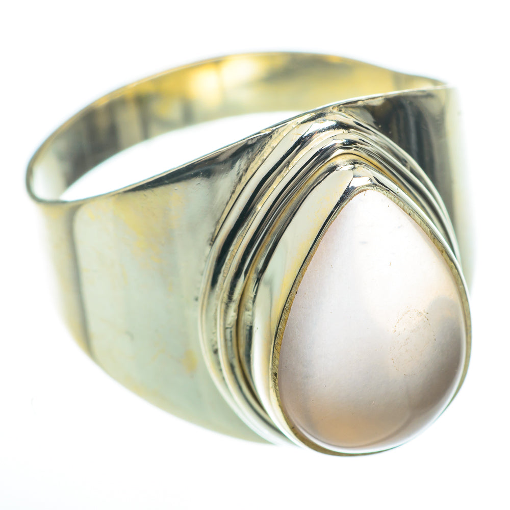 Rose Quartz Rings handcrafted by Ana Silver Co - RING59943