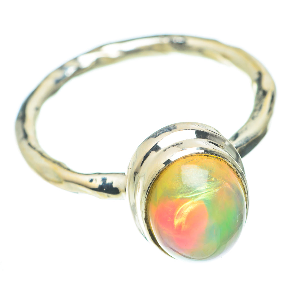 Ethiopian Opal Rings handcrafted by Ana Silver Co - RING59950