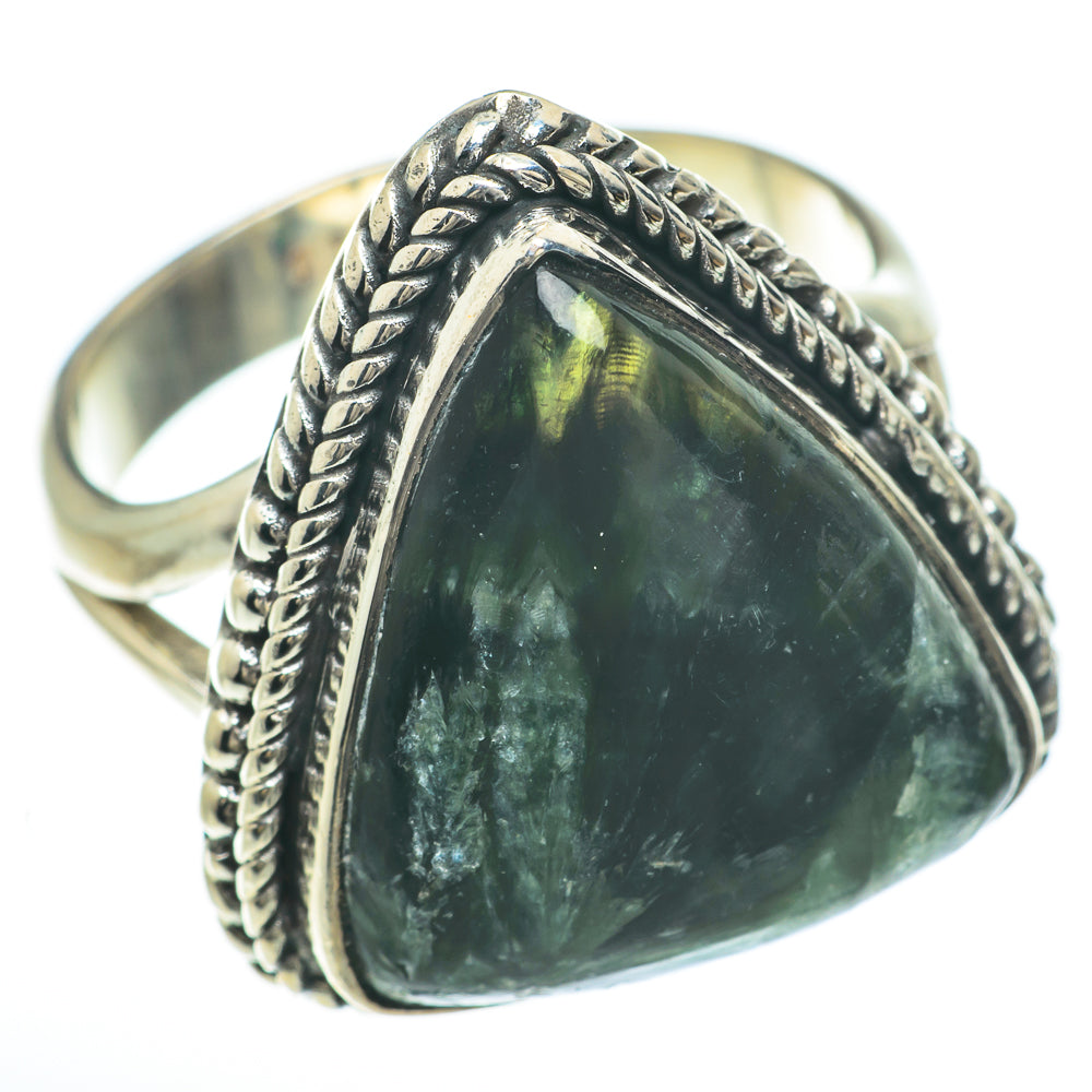 Seraphinite Rings handcrafted by Ana Silver Co - RING59958