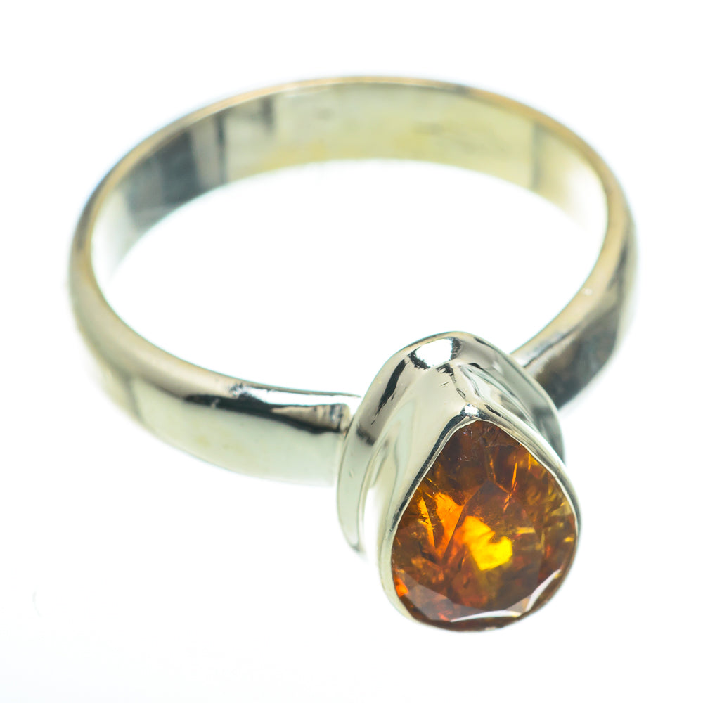 Mandarin Citrine Rings handcrafted by Ana Silver Co - RING59964