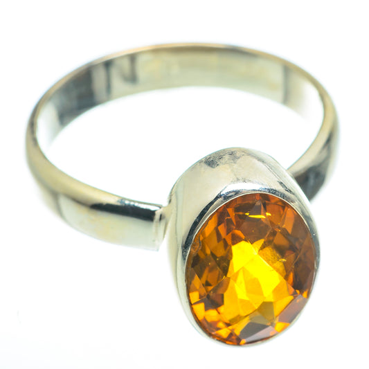 Mandarin Citrine Rings handcrafted by Ana Silver Co - RING59965
