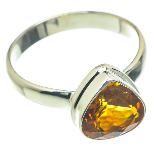 Mandarin Citrine Rings handcrafted by Ana Silver Co - RING59966