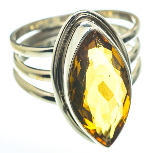 Mandarin Citrine Rings handcrafted by Ana Silver Co - RING59967