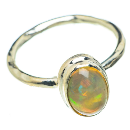 Ethiopian Opal Rings handcrafted by Ana Silver Co - RING59976