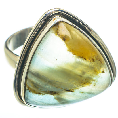 Green Fluorite Rings handcrafted by Ana Silver Co - RING59979