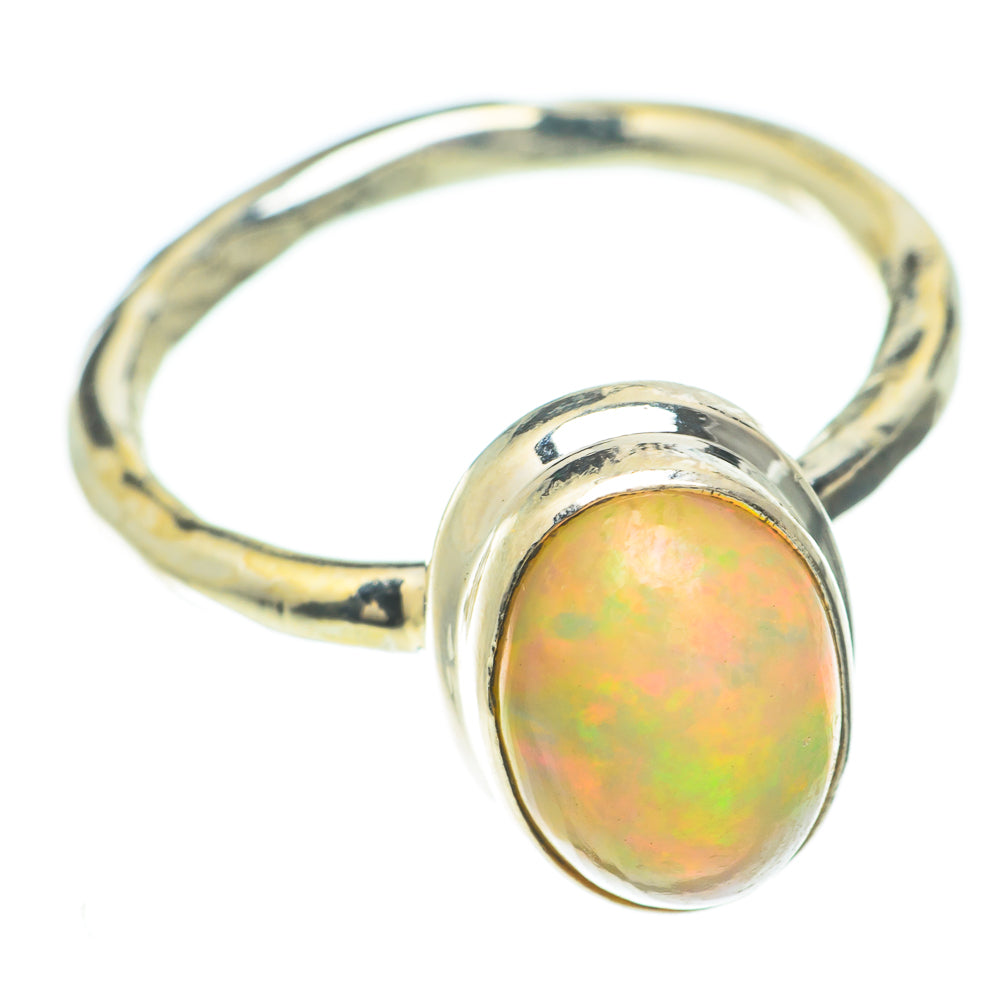 Ethiopian Opal Rings handcrafted by Ana Silver Co - RING60001