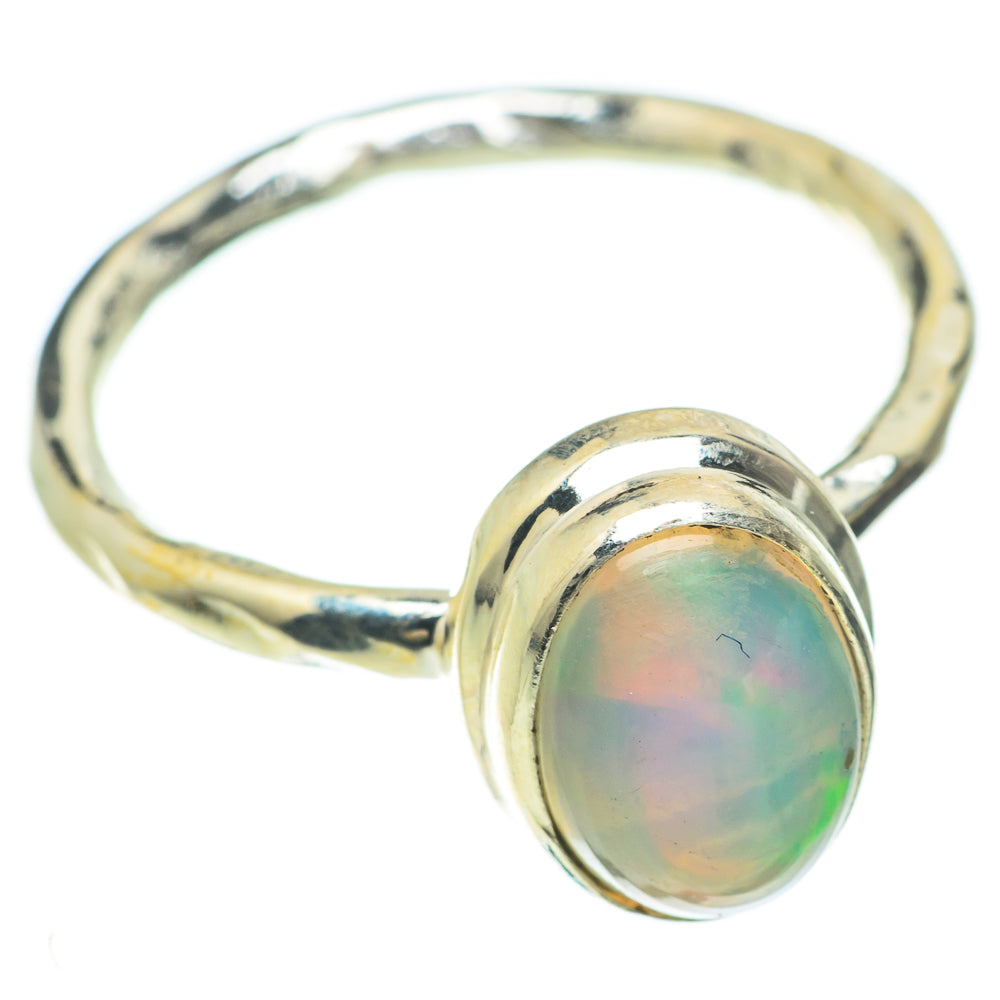 Ethiopian Opal Rings handcrafted by Ana Silver Co - RING60002
