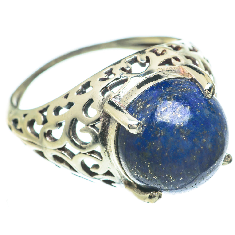 Lapis Lazuli Rings handcrafted by Ana Silver Co - RING60004