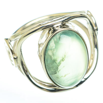 Prehnite Rings handcrafted by Ana Silver Co - RING60012