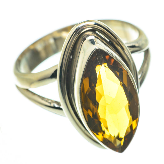 Mandarin Citrine Rings handcrafted by Ana Silver Co - RING60017