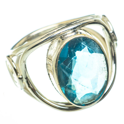 Blue Quartz Rings handcrafted by Ana Silver Co - RING60030