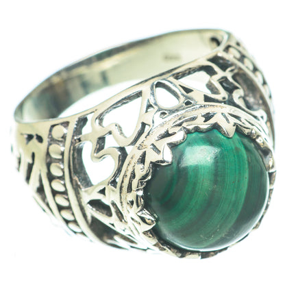 Malachite Rings handcrafted by Ana Silver Co - RING60035